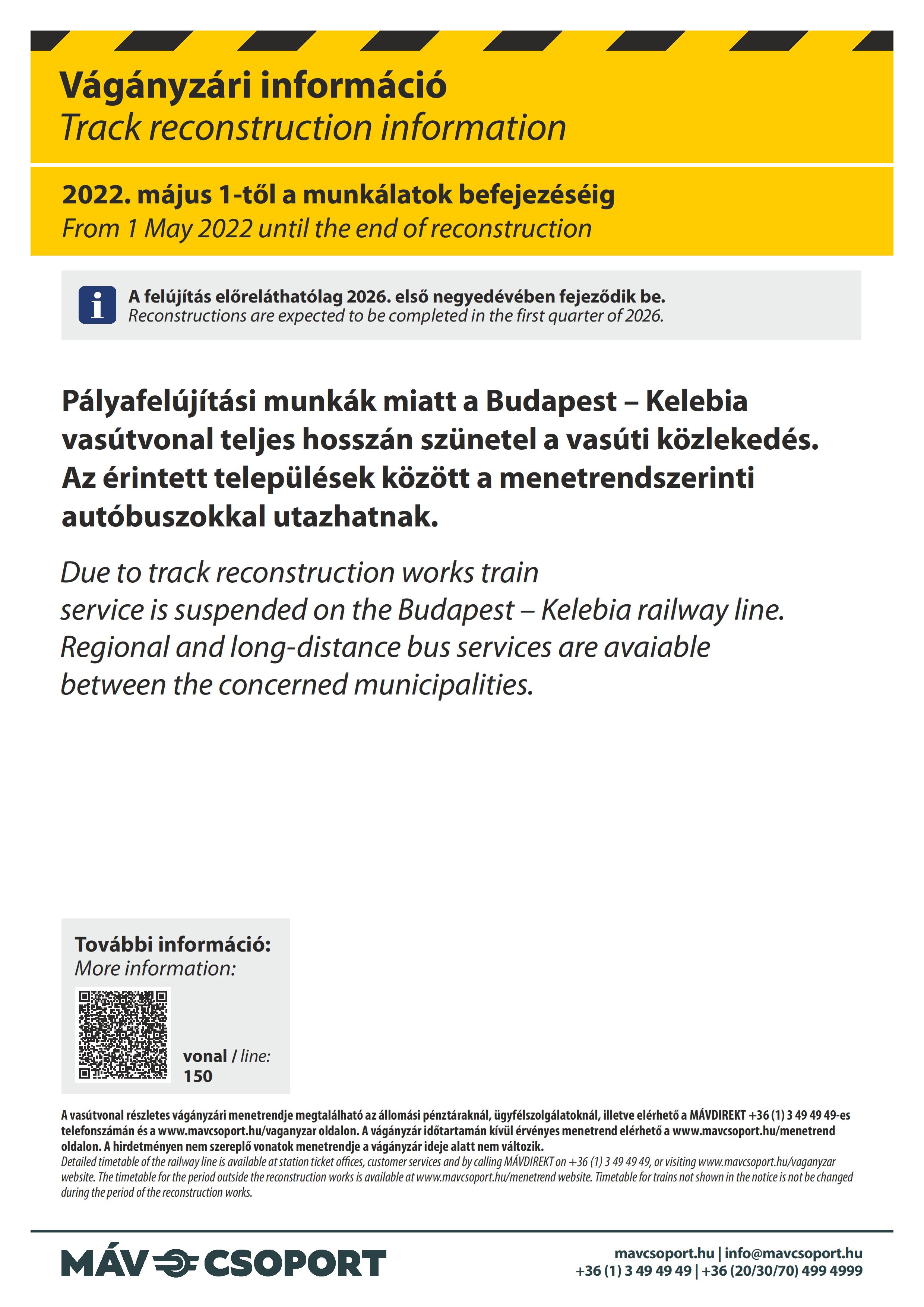 Hirdetmény 150 Soroksár Kelebia 0501 befejezésigfedlap A4 v1128